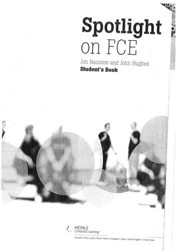 Spotlight on FCE. Student's Book