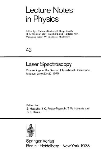 Laser Spectroscopy