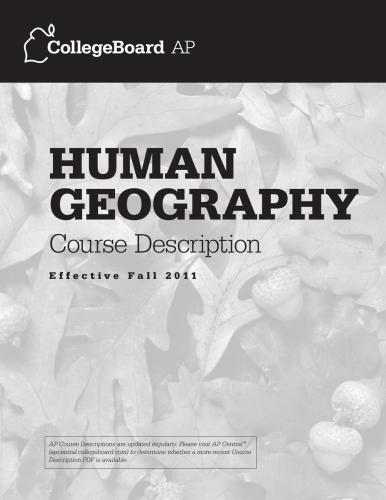 Human Geography