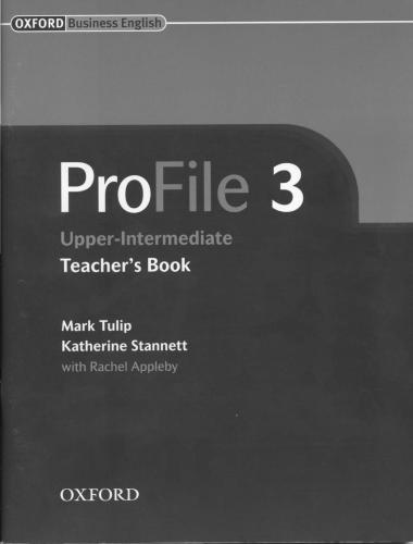 ProFile 3 Upper-Intermediate Teacher's Book