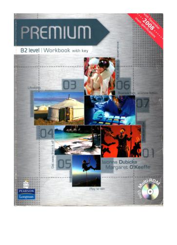 Premium B2 level Workbook with key