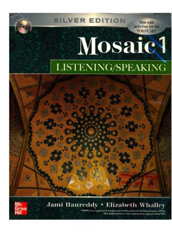 Mosaic 1 Listening and Speaking, Silver Edition Book