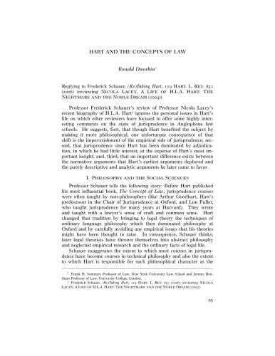 Hart and the Concepts of Law