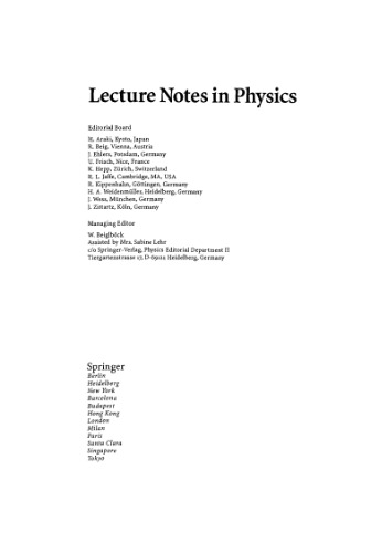 Integrability of Nonlinear Systems: Proceedings of the CIMPA School Pondicherry University, India, 8–26 January 1996