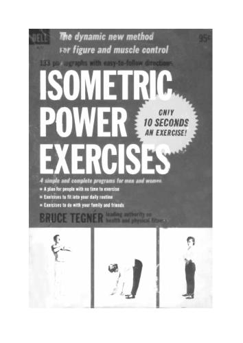 Isometric Power Exercises Only in 10 Seconds An Exercise