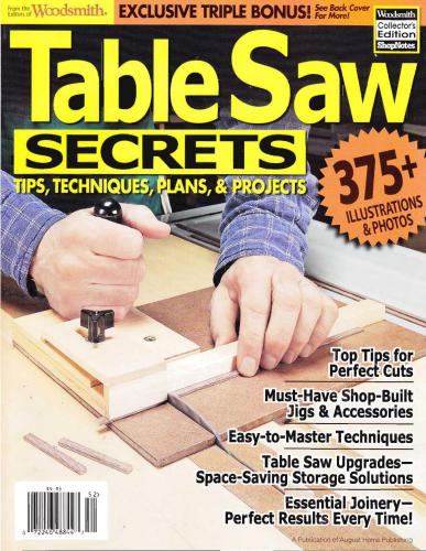 Strobman. Table Saw Secrets (Секреты циркулярной пилы)