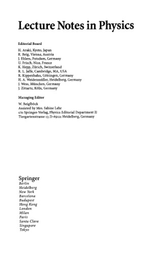 Microscopic Quantum Many-Body Theories and Their Applications: Proceedings of a European Summer School Held at Valencia, Spain, 8–19 September 1997