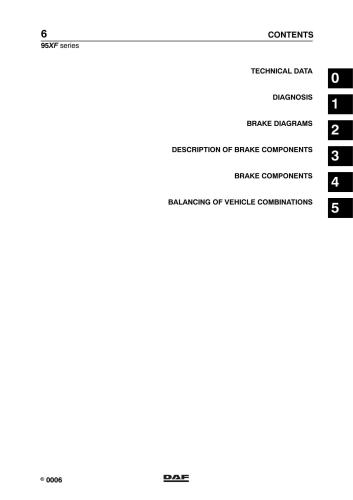 DAF 95XF Series Truck Workshop Manual / Руководство по обслуживанию и ремонту