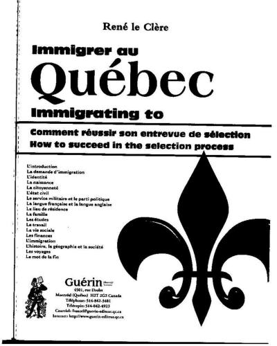 Immigrer au Québec