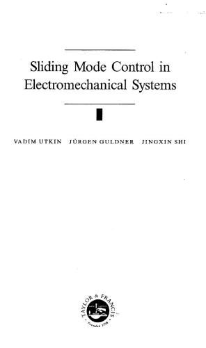 Sliding mode control in electromechanical systems