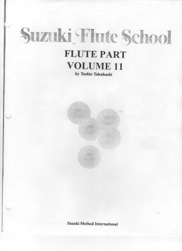 Suzuki Flute School Vol 11. Ноты для флейты