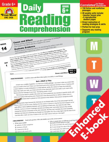 Daily Reading Comprehension (Grade 6+)