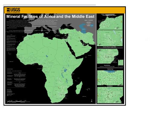 Mineral Facilities of Africa and the Middle East