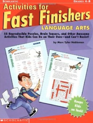 Activities For Fast Finishers: Language Arts