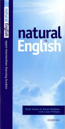 Natural English: Upper-Intermediate: Listening Booklet