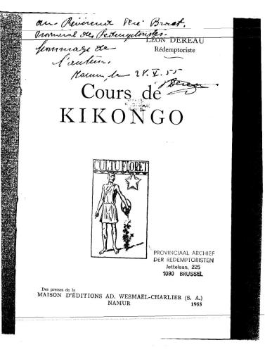 Lexique kikôngo-français, français-kikôngo + Cours de Kikôngo