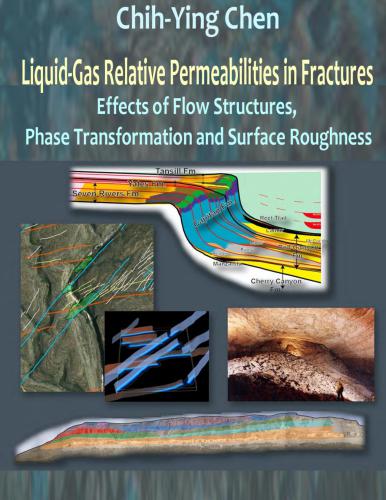 Liquid-Gas Relative Permeabilities in Fractures: Effects of Flow Structures, Phase Transformation and Surface Roughness