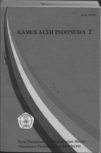 Kamus Aceh Indonesia 2