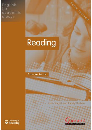 EAP English for Academic Study: Reading Course Book