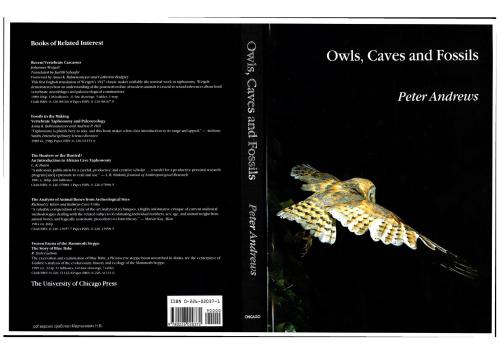 Owls, Caves and Fossils