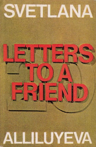 20 Letters to a Friend