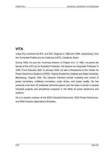 Modulation and control of three-phase PWM multilevel converters