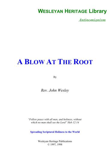 A Blow At The Root