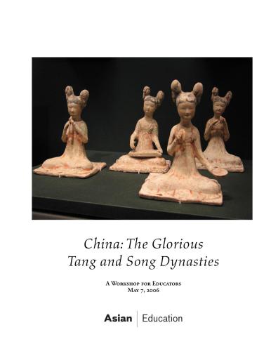 China: The Glorious Tang and Song Dynasties