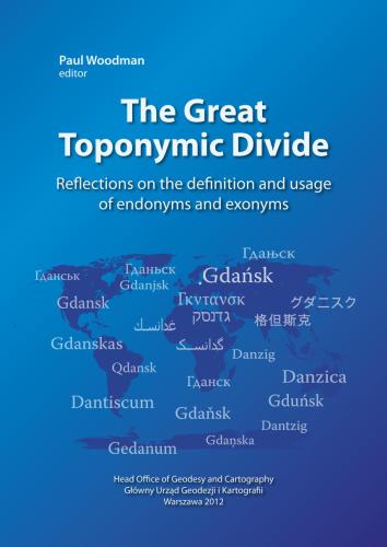 The Great Toponymic Divide