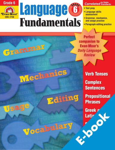 Evan-Moor Educational Publishers. Language Fundamentals. Grade 6