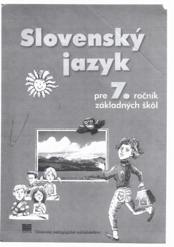 Slovensky jazyk 7 - Učebnica