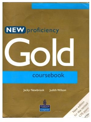 New Proficiency Gold Course book