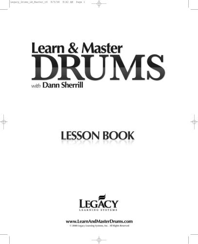 Learn & Master Drums with Dann Sherrill