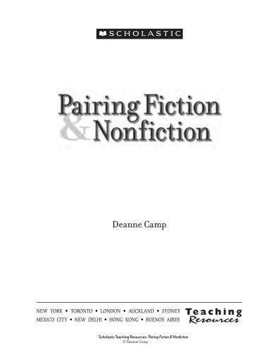 Pairing Fiction & Nonfiction: Strategies to Build Comprehension in the Content Areas