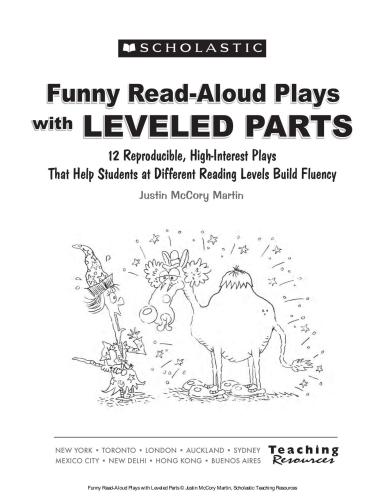 Scholastic Teaching Resources. Funny Read-Aloud Plays with Leveled Parts