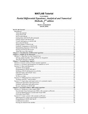 MathWorks. MATLAB Tutorial