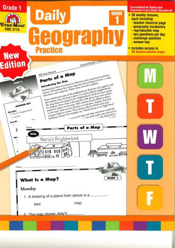 Daily Geography Practice. Grade 1