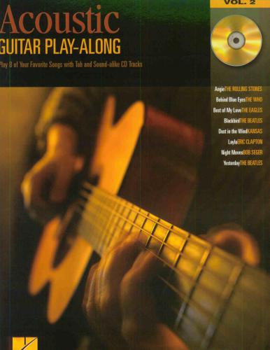 Guitar Play-Along Vol. 2 - Acoustic (Book)