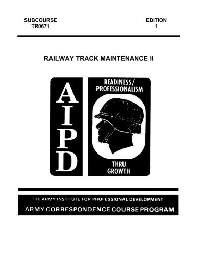 AIPD. Railway track maintenance II