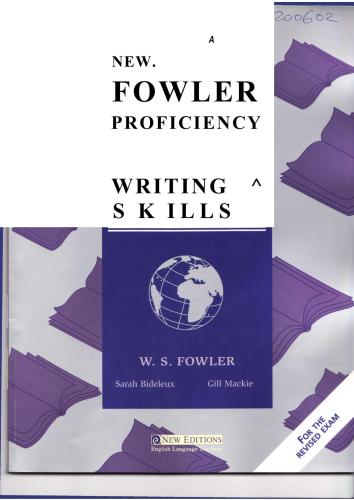 New Fowler Proficiency Writing Skills 2