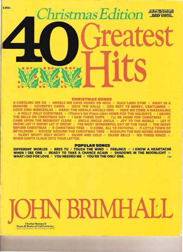 40 greatest hits. Christmas edition