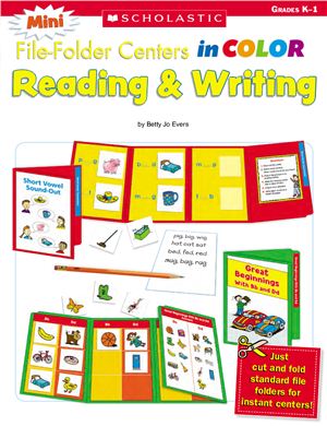 Mini File-Folder Centers in Color: Reading and Writing (K-1)