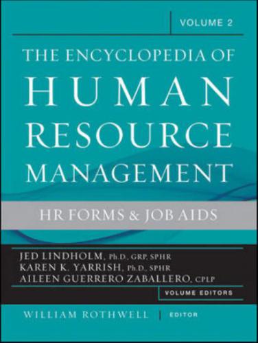 Encyclopedia of Human Resource Management, Human Resources and Employment Forms, Vol. 2