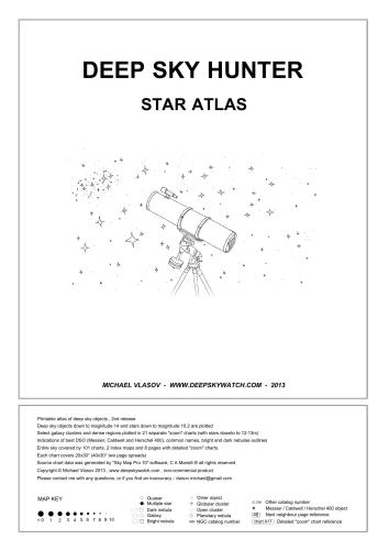 Deep sky hunter. Star atlas