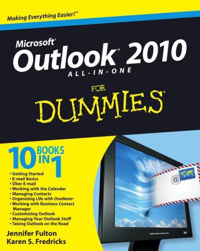 Microsoft Outlook 2010 All-in-One For Dummies