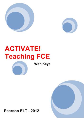 Pearson ELT. Activate! Teaching FCE