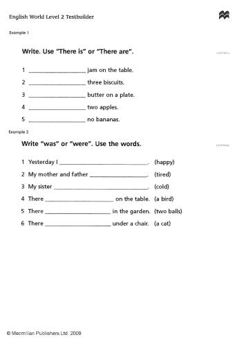 English World 2. Tests. Units 07-09