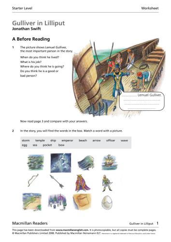 Gullivers Travels In Lilliput