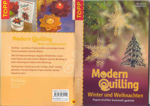 Modern Quilling, Winter und Weihnachten