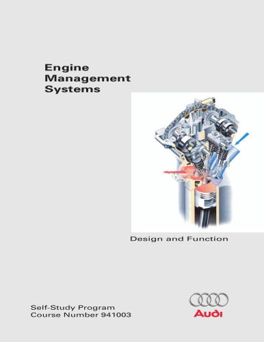 Audi. Engine Management Systems. Design and Function